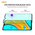 5 PZ ENKAY Hat-Prince 0.26mm 9H 6D Protezione per gli occhi a schermo intero curvo Protezione per vetro temperato con pellicola verde, For Xiaomi Redmi Note 8 Pro, For Redmi Note 9S/Note 9 Pro, For Redmi 10X 4G/Redmi Note 9, For Xiaomi Redmi 9 / 9A / 9...