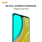 5 PZ ENKAY Hat-Prince 0.26mm 9H 6D Protezione per gli occhi a schermo intero curvo Protezione per vetro temperato con pellicola verde, For Xiaomi Redmi Note 8 Pro, For Redmi Note 9S/Note 9 Pro, For Redmi 10X 4G/Redmi Note 9, For Xiaomi Redmi 9 / 9A / 9...