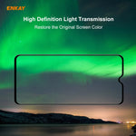 5 PZ ENKAY Hat-Prince 0.26mm 9H 6D Protezione per gli occhi a schermo intero curvo Protezione per vetro temperato con pellicola verde, For Xiaomi Redmi Note 8 Pro, For Redmi Note 9S/Note 9 Pro, For Redmi 10X 4G/Redmi Note 9, For Xiaomi Redmi 9 / 9A / 9...