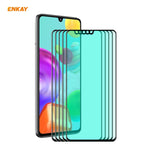 5 PZ ENKAY Hat-Prince 0.26mm 9H 6D Protezione per gli occhi a schermo intero curvo Protezione per vetro temperato con pellicola verde, For Xiaomi Redmi Note 8 Pro, For Redmi Note 9S/Note 9 Pro, For Redmi 10X 4G/Redmi Note 9, For Xiaomi Redmi 9 / 9A / 9...