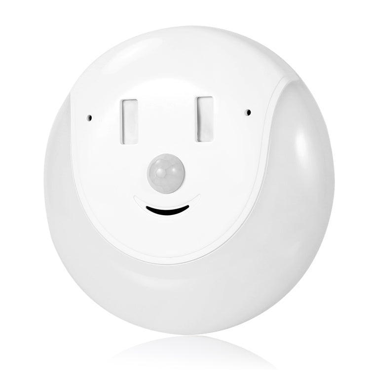 Luce di ricarica USB e controllo del rilevamento del corpo umano Sorriso Luce notturna magnetica, Cold White Light, Warm white light