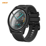 Per Huawei Watch GT 2 42mm ENKAY Hat-Prince ENK-AC8201 Custodia smerigliata per PC a copertura totale + protezione in vetro temperato 9H