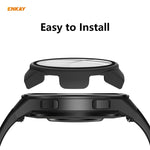 Per Huawei Watch GT 2e 46mm ENKAY Hat-Prince ENK-AC8203 Custodia smerigliata per PC a copertura totale + Pellicola in vetro temperato 9H