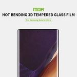 MOFI 9H 3D a prova di esplosione Piegatura termica Schermo intero coperto con pellicola in vetro temperato (sblocco dell'impronta digitale ad ultrasuoni), For Samsung Galaxy Note20 Ultra