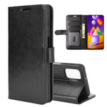 Per Samsung Galaxy M31s R64 Texture Custodia protettiva a vibrazione orizzontale singola con supporto e slot per schede e portafoglio e cornice per foto, For Samsung Galaxy M31s
