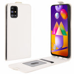 Per Samsung Galaxy M31s R64 Texture Custodia protettiva in pelle a vibrazione verticale singola con slot per schede e cornice per foto, For Galaxy M31s