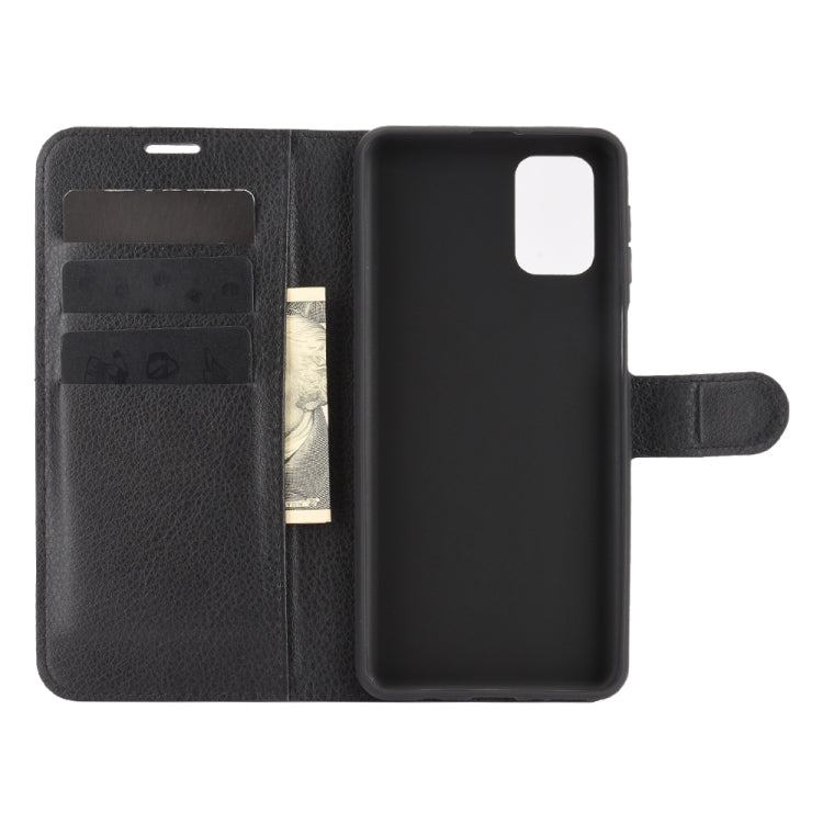 Per Samsung Galaxy M31s Litchi Texture Custodia protettiva a vibrazione orizzontale con supporto, slot per schede e portafoglio, For Galaxy M31s