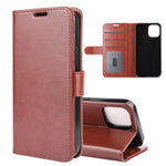 Per iPhone 12 6.7 R64 Texture Custodia protettiva a vibrazione orizzontale singola con supporto e slot per schede e portafogli e cornice per foto, For iPhone 12 Pro Max