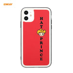Per iPhone 11 Hat-Prince ENKAY ENK-PC046 Custodia rigida antiurto per custodia in pelle PU + PC per PC, For iPhone 11