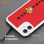 Per iPhone 11 Hat-Prince ENKAY ENK-PC046 Custodia rigida antiurto per custodia in pelle PU + PC per PC, For iPhone 11