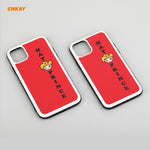 Per iPhone 11 Hat-Prince ENKAY ENK-PC046 Custodia rigida antiurto per custodia in pelle PU + PC per PC, For iPhone 11