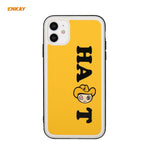 Per iPhone 11 Hat-Prince ENKAY ENK-PC046 Custodia rigida antiurto per custodia in pelle PU + PC per PC, For iPhone 11