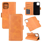 Per iPhone 12 Pro Max Custodia in pelle a vibrazione orizzontale con fibbia magnetica a doppio lato con supporto e slot per carte e portafoglio, For iPhone 12 Pro Max