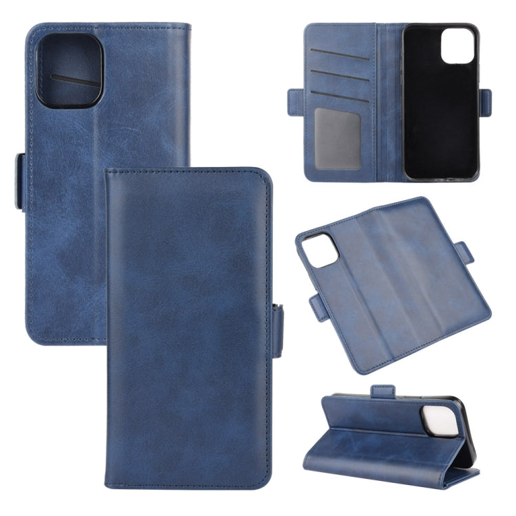Per iPhone 12 Pro Max Custodia in pelle a vibrazione orizzontale con fibbia magnetica a doppio lato con supporto e slot per carte e portafoglio, For iPhone 12 Pro Max