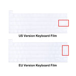 ENKAY Hat-Prince 3 in 1 per MacBook Pro 13 pollici A2289 / A2251 (2020) Custodia protettiva in cristallo rigido + Custodia protettiva per tastiera in TPU ultrasottile versione USA + Set di tappi antipolvere, For MacBook Pro 13 inch A2289 / A2251 (2020)