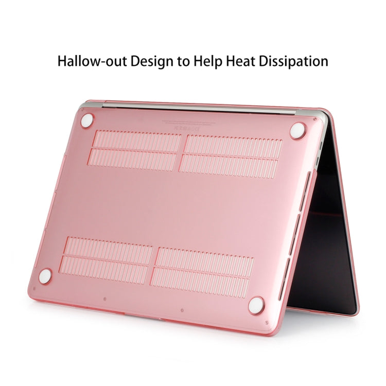 ENKAY Hat-Prince 3 in 1 per MacBook Pro 13 pollici A2289 / A2251 (2020) Custodia protettiva in cristallo rigido + Custodia protettiva per tastiera in TPU ultrasottile versione USA + Set di tappi antipolvere, For MacBook Pro 13 inch A2289 / A2251 (2020)