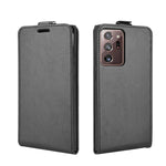 Per Samsung Galaxy Note20 Ultra 5G R64 Texture Custodia protettiva in pelle a vibrazione verticale singola con slot per schede e cornice per foto