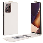 Per Samsung Galaxy Note20 Ultra 5G R64 Texture Custodia protettiva in pelle a vibrazione verticale singola con slot per schede e cornice per foto