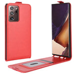 Per Samsung Galaxy Note20 Ultra 5G R64 Texture Custodia protettiva in pelle a vibrazione verticale singola con slot per schede e cornice per foto