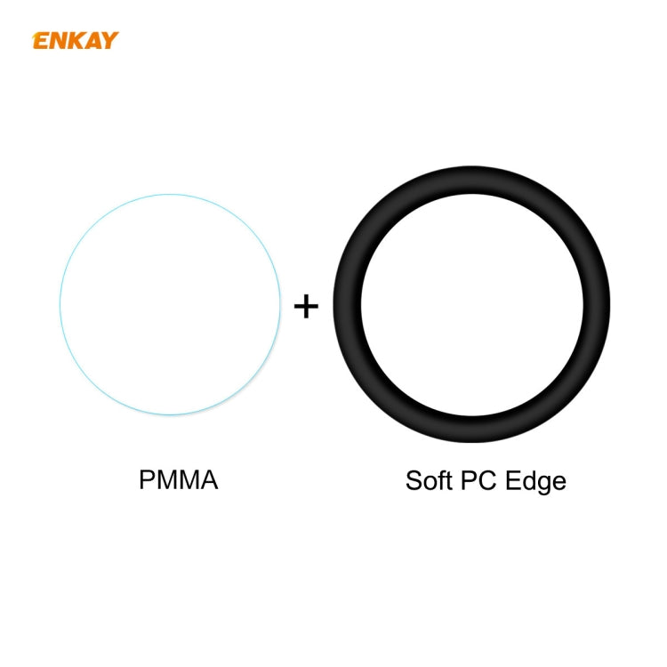2 PZ ENKAY Hat-Prince 3D Full Screen Soft PC Edge + PMMA HD Screen Protector Film, For Huawei Watch GT 2 42mm, For Samsung Galaxy Active 2 40mm, For Samsung Galaxy Active 2 44mm, For Xiaomi Mi Band 4, For Fitbit Versa 2