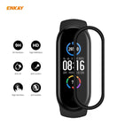 Per Xiaomi Mi Band 5 ENKAY Hat-Prince 3D Full Screen Soft PC Edge + Pellicola proteggi schermo PMMA HD, 1 PCS, 2 PCS