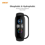Per Xiaomi Mi Band 5 ENKAY Hat-Prince 3D Full Screen Soft PC Edge + Pellicola proteggi schermo PMMA HD, 1 PCS, 2 PCS
