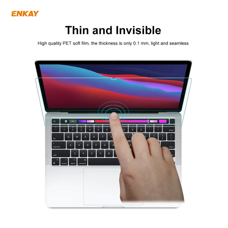 ENKAY Per MacBook Pro 16 pollici A2141 (2019) Proteggi schermo trasparente HD PET per laptop, For MacBook Pro 16 inch A2141 (2019)
