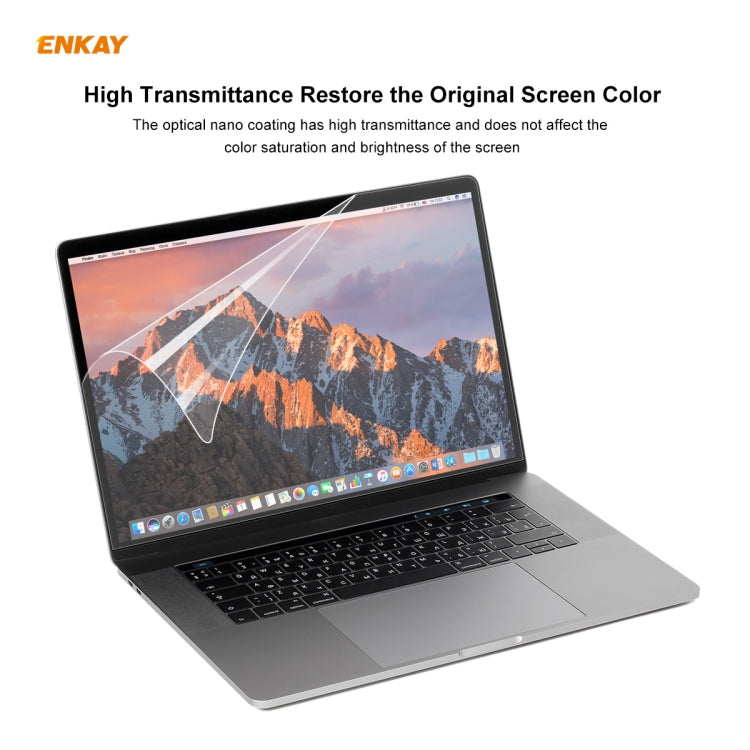 ENKAY Per MacBook Pro 16 pollici A2141 (2019) Proteggi schermo trasparente HD PET per laptop, For MacBook Pro 16 inch A2141 (2019)