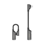 ENKAY ENK-AT103 Audio da 8 pin a 3,5 mm ＆ Convertitore di interfacce di ricarica a 8 pin Adattatore in lega di zinco, 3.5mm Audio ＆ 8 Pin Charging