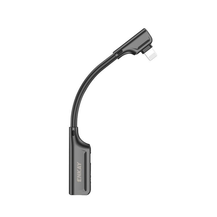 ENKAY ENK-AT102 Ricarica da 8 pin a 8 pin + Interfacce audio a 8 pin Ricarica e ascolto di brani Convertitore adattatore in lega di zinco, 8 Pin Charging + 8 Pin Audio
