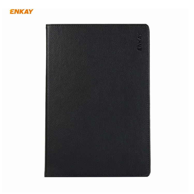 ENKAY per Samsung Galaxy Tab S7 11.0 T870 / T875 ENK-8012 Rotazione a 360 gradi Litchi Texture Flip orizzontale Custodia Smart in pelle PU con supporto e Sleep / Wake-up
