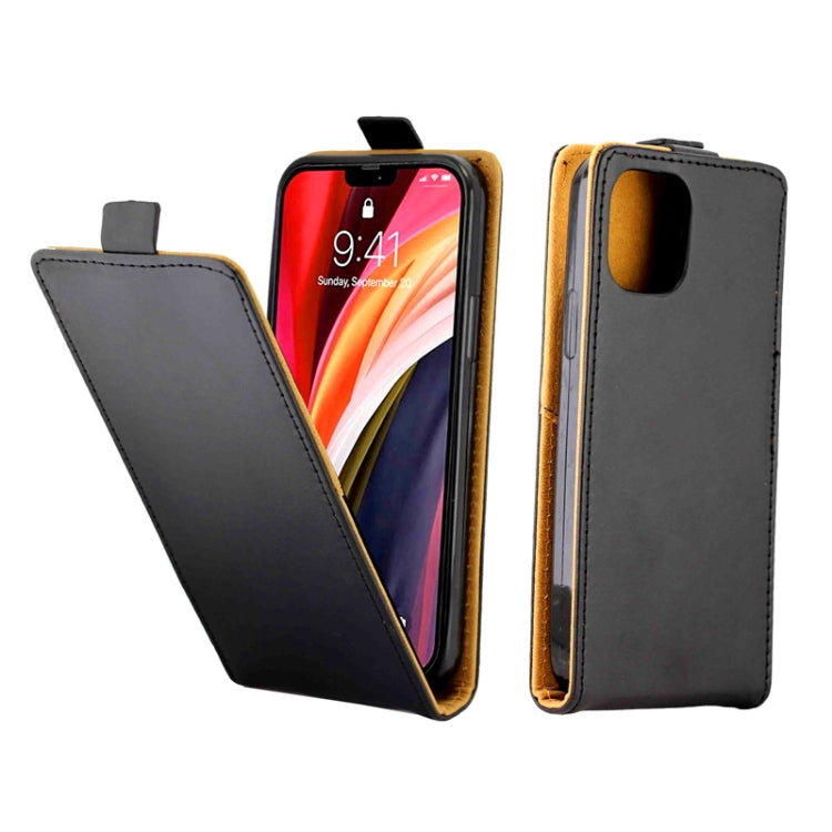 Flip verticale in stile business TPU + custodia in pelle PU con slot per schede, For iPhone 12 Pro Max, For iPhone 12 mini, For iPhone 12 / 12 Pro