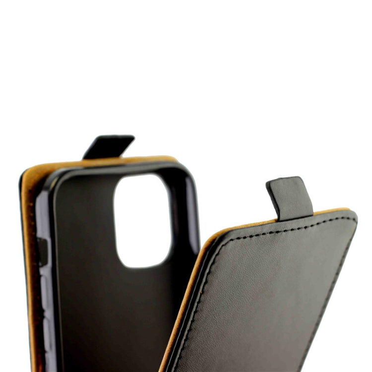 Flip verticale in stile business TPU + custodia in pelle PU con slot per schede, For iPhone 12 Pro Max, For iPhone 12 mini, For iPhone 12 / 12 Pro