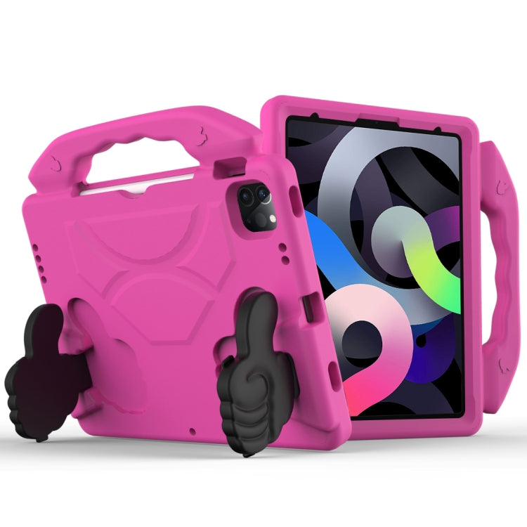 Guscio protettivo piatto anti caduta per bambini in materiale EVA con staffa per il pollice, iPad Air 2022 / 2020 10.9