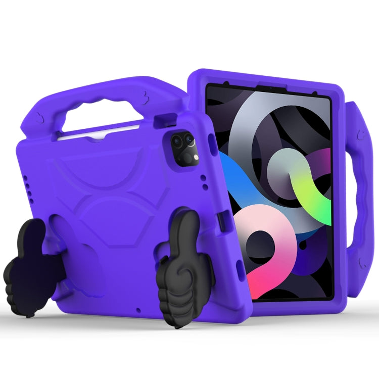 Guscio protettivo piatto anti caduta per bambini in materiale EVA con staffa per il pollice, iPad Air 2022 / 2020 10.9