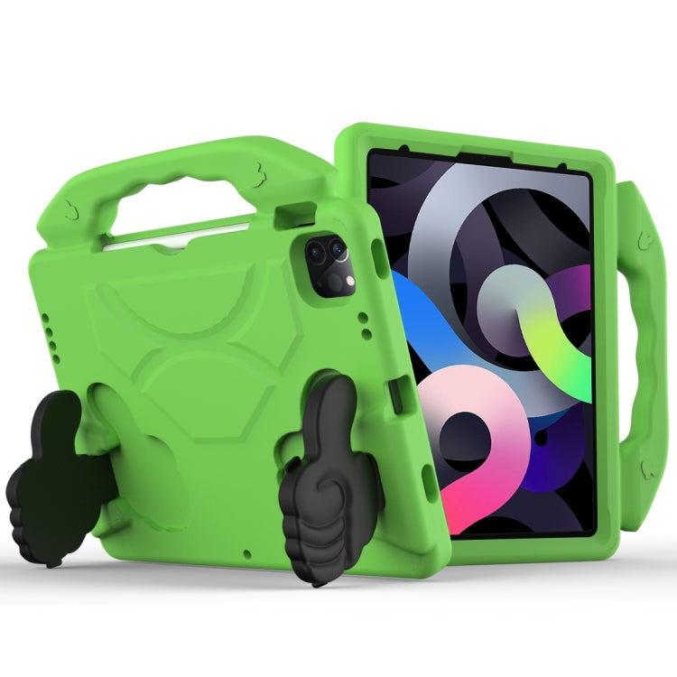 Guscio protettivo piatto anti caduta per bambini in materiale EVA con staffa per il pollice, iPad Air 2022 / 2020 10.9
