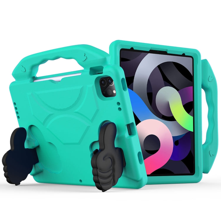 Guscio protettivo piatto anti caduta per bambini in materiale EVA con staffa per il pollice, iPad Air 2022 / 2020 10.9
