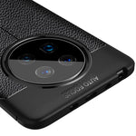 Custodia antiurto in TPU con texture Litchi, For Huawei Mate 40, For Huawei Mate 40 Pro