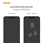 ENKAY Hat-Prince 0.26mm 9H 2.5D Bordo curvo Pellicola in vetro temperato antideflagrante, For iPhone 12 mini, For iPhone 12 / 12 Pro, For iPhone 12 Pro Max