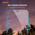 2 PZ ENKAY Hat-Prince 0.26mm 9H 2.5D Bordo curvo Pellicola in vetro temperato antideflagrante, For iPhone 12 mini, For iPhone 12 / 12 Pro, For iPhone 12 Pro Max