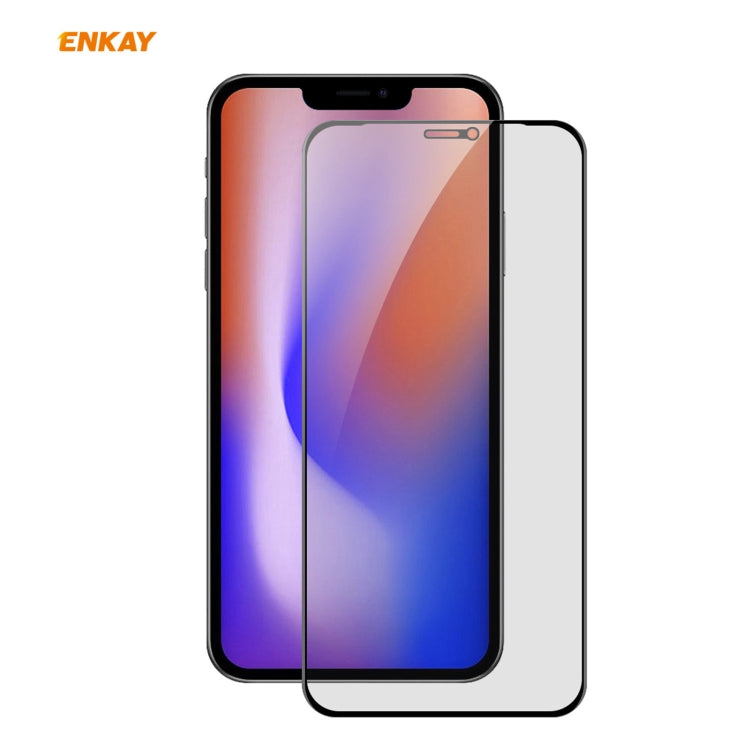 ENKAY Hat-Prince 0.26mm 9H 6D Privacy Pellicola anti-spia in vetro temperato a schermo intero, For iPhone 12 mini 5.4, For iPhone 12 / 12 Pro 6.1, For iPhone 12 Pro Max 6.7