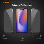 ENKAY Hat-Prince 0.26mm 9H 6D Privacy Pellicola anti-spia in vetro temperato a schermo intero, For iPhone 12 mini 5.4, For iPhone 12 / 12 Pro 6.1, For iPhone 12 Pro Max 6.7