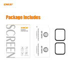 2 PZ Per Apple Watch Series 6/5/4/SE 44mm ENKAY Hat-Prince 3D Full Screen PET Curvo Piegatura a caldo Pellicola proteggi schermo HD, For Apple Watch Series 6/5/4/SE 44mm