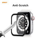 10 PZ Per Apple Watch Series 6/5/4/SE 44mm ENKAY Hat-Prince 3D Full Screen PET curvo pellicola protettiva per schermo HD piegatura a caldo, For Apple Watch Series 6/5/4/SE 44mm