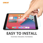2 PZ ENKAY Hat-Prince 0.33mm 9H Durezza superficiale 2.5D Protezione in vetro temperato antideflagrante, For iPad 10.2 2021 / 2020 / 2019(2pcs), For iPad Air 2020 10.9 / Air 2022(2pcs)