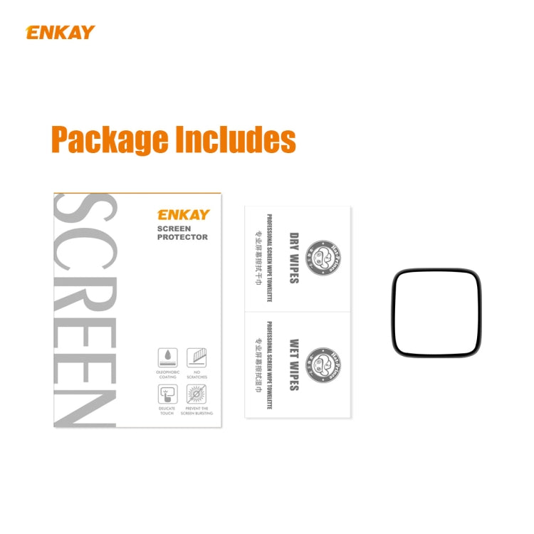 Per Fitbit Versa 3 / Fitbit Sense ENKAY Hat-Prince 3D Schermo intero Soft PC Edge + PMMA Pellicola proteggi schermo HD, For Fitbit Versa 3 / Fitbit Sense (1 PC), For Fitbit Versa 3 / Fitbit Sense (2 PCS), For Fitbit Versa 3 / Fitbit Sense (5 PCS)      ...