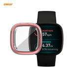 Per Fitbit Versa 3 / Fitbit Sense ENKAY Hat-Prince ENK-AC8208 Custodia morbida in TPU placcato a copertura totale