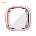 Per Fitbit Versa 3 / Fitbit Sense ENKAY Hat-Prince ENK-AC8208 Custodia morbida in TPU placcato a copertura totale