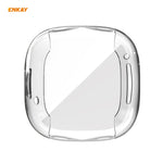 Per Fitbit Versa 3 / Fitbit Sense ENKAY Hat-Prince ENK-AC8208 Custodia morbida in TPU trasparente a copertura totale