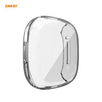 Per Fitbit Versa 3 / Fitbit Sense ENKAY Hat-Prince ENK-AC8208 Custodia morbida in TPU trasparente a copertura totale